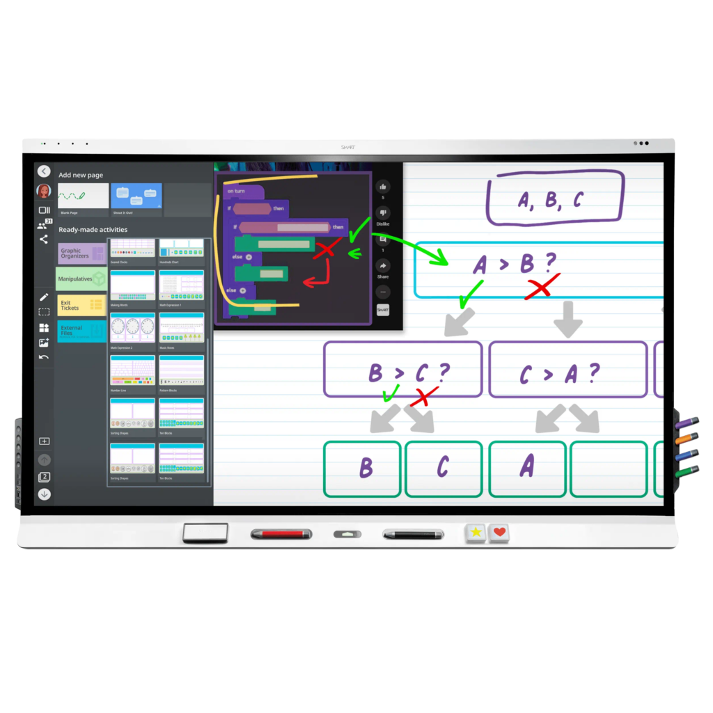 Smartboard 6000 digibord