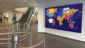 Narrowcasting met videowall